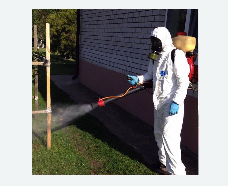 травля клещей на участке в Козьмодемьянске