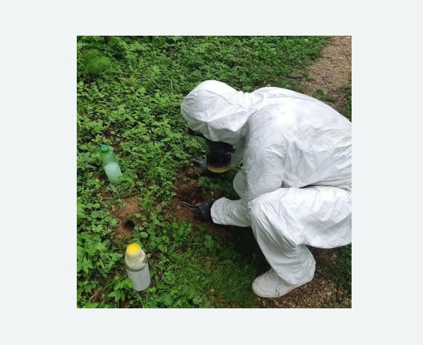 уничтожение кротов на участке в Козьмодемьянске